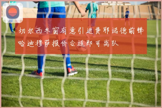 切尔西冬窗有意引进费耶诺德前锋哈迪穆萨报价合适即可离队